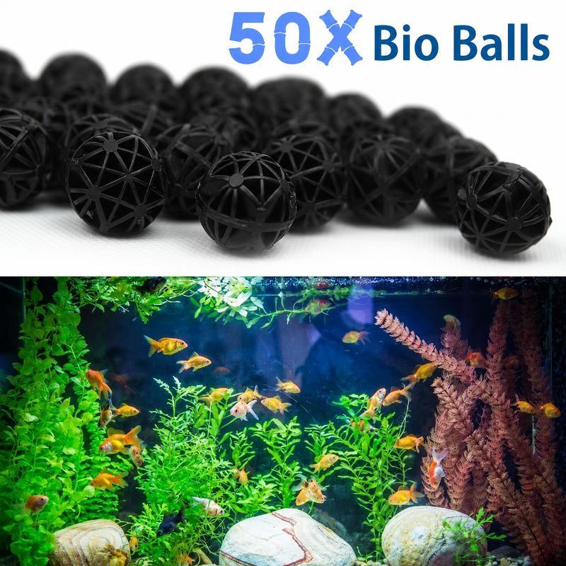 Aquarium Marine Tank - 50 шт. 16 мм биофильтрующие шарики