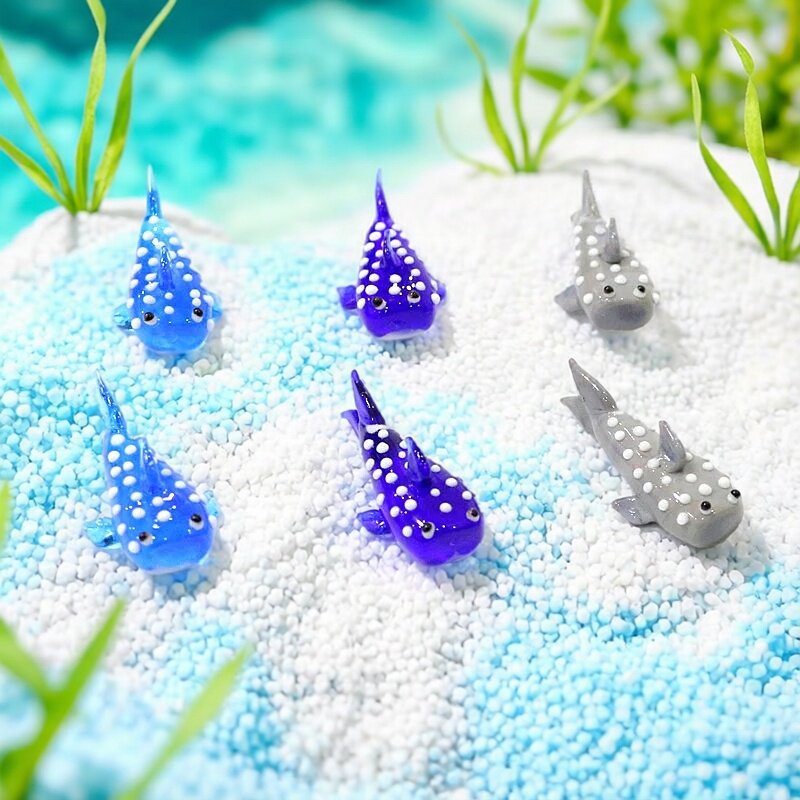 Marine Aquarium Japan - Миниатюрная стеклянная фигурка акулы: милая статуэтка
