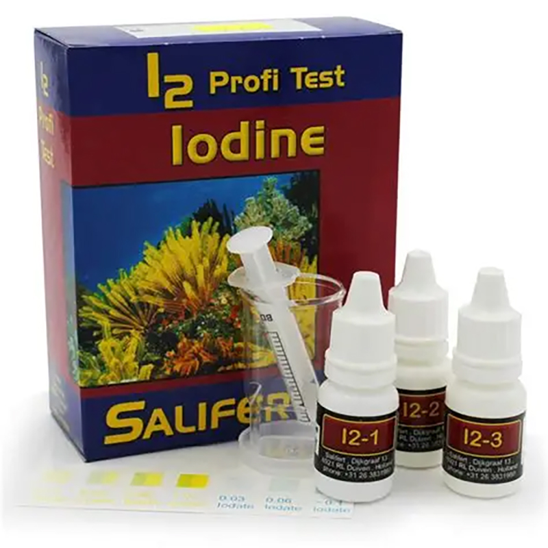 Salifert Iodine I2 Profi-Test  – обзор и цена Marine Aquarium Water Testing