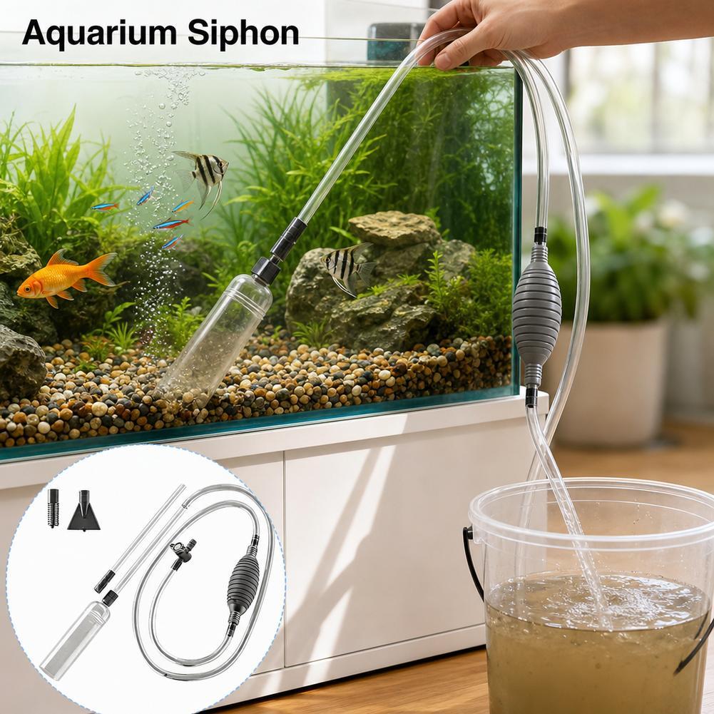 Насос-очиститель для аквариума – обзор и цена Aquarium Marine Sand