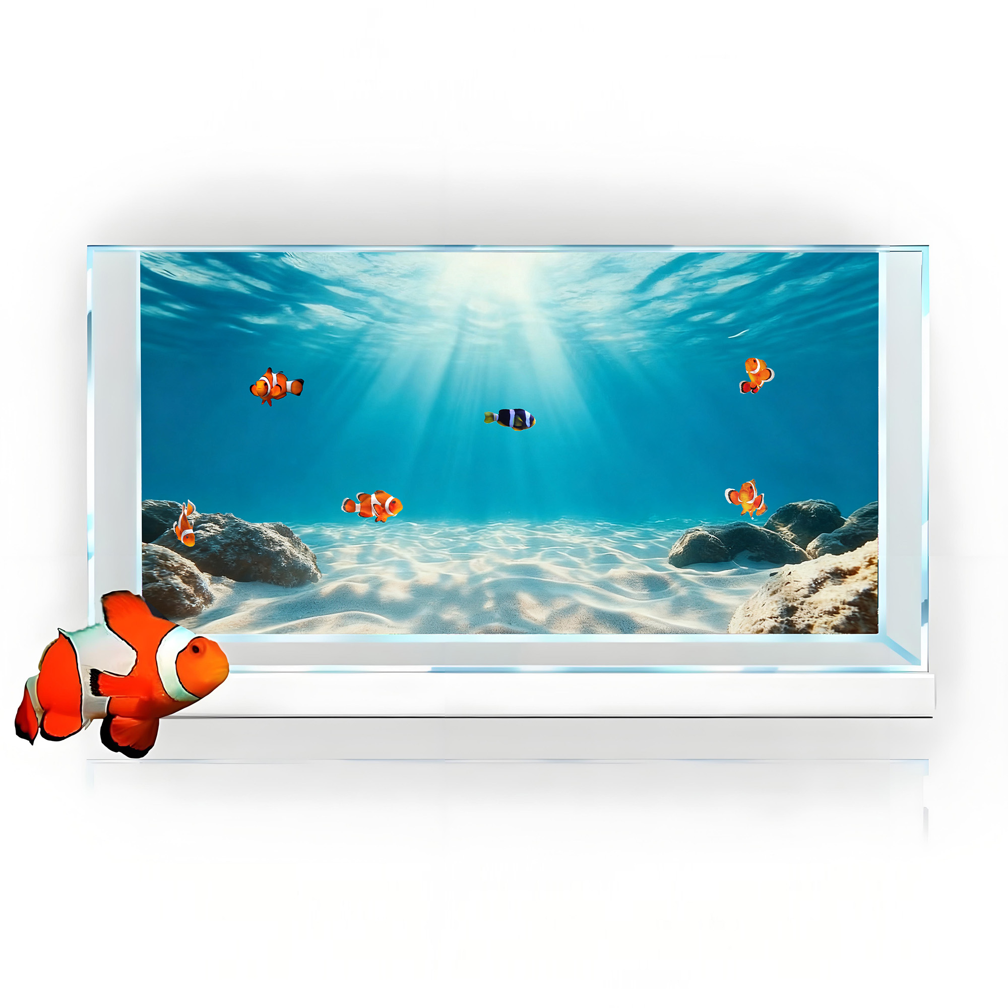 Самоклеящаяся наклейка-фон для – обзор и цена Aquarium Marine Sand